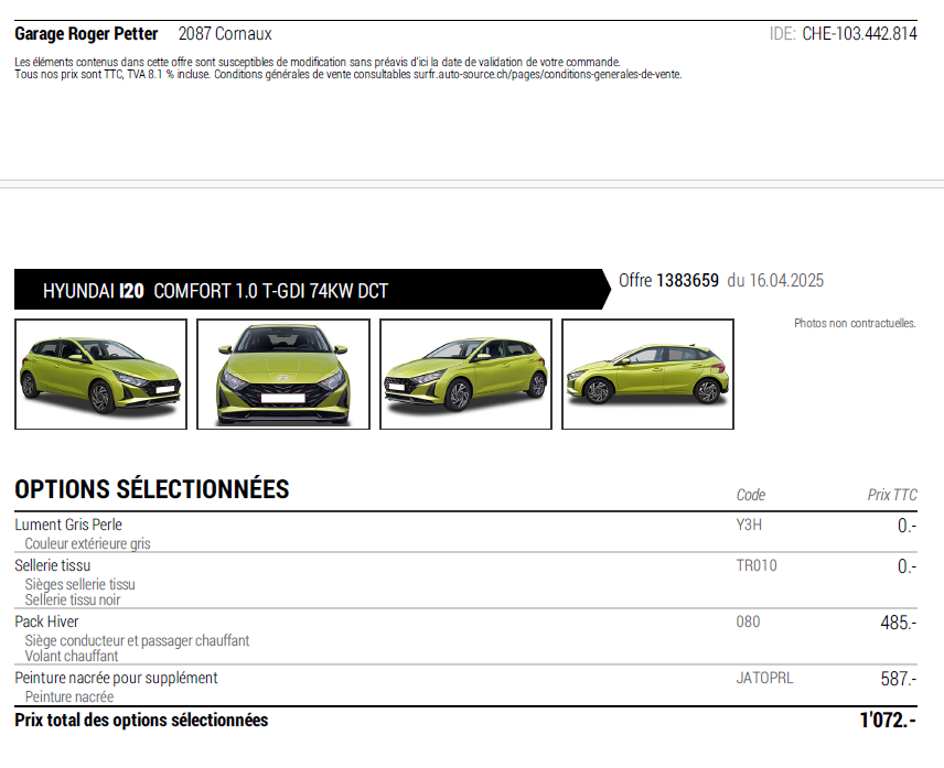 Hyundai I20 Comfort 1.0 T-GDI 74 KW DCT - Image 2